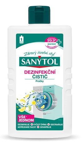 Sanytol dezinfekční čistič pračky 250ml | Prací prostředky - Ostatní Sanytol dezinfekční čistič pračky 250ml | Prací prostředky - Ostatní